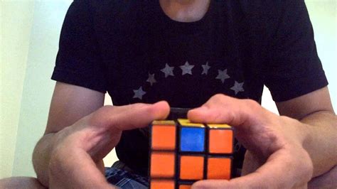 How To Solve A Rubiks Cube Second Last Step Step 6 Youtube