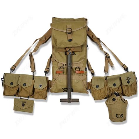 Buy Ww2 Wwii Us Musette Army M1928 Haversack Knapsack