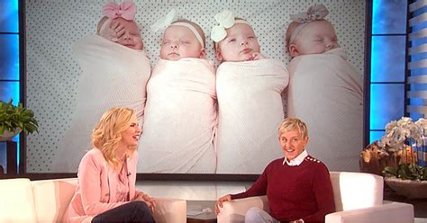 Ellen Surprises Mother Of Quads With Two Ts That She Will Never Forget Mother Quads