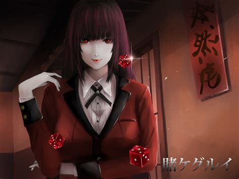 Anime Kakegurui Hd Wallpaper By Megane Trap