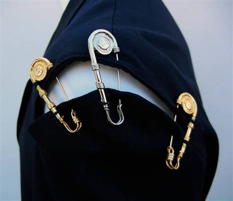 Rare Iconic 1994 Gianni Versace Mens Safety Pin Suit At 1stdibs