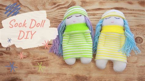 Diy Dolls From Socks ♡ For Beginners ♡ How To Make A Sock Doll Easy Sock Doll Diy Dolls From