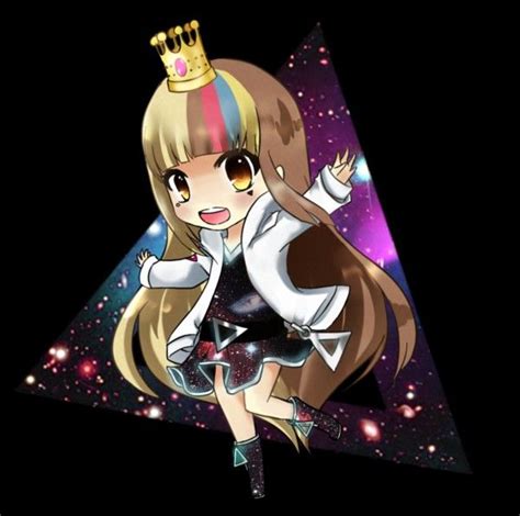 Tags Vocaloid Hime Cut Straight Bangs Sidelocks Mini Crown Galaco