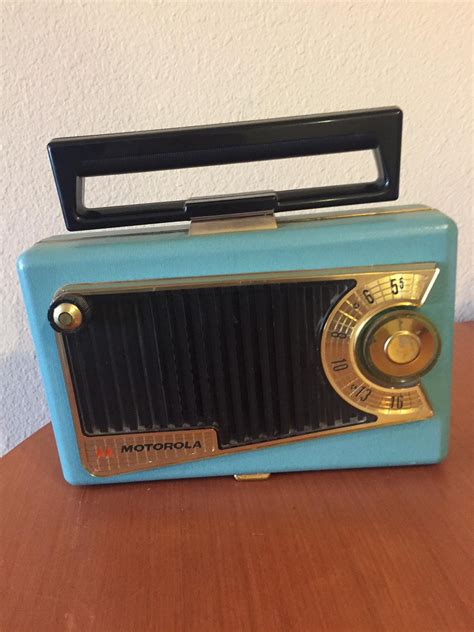 Motorola Radio 1950s Vintage Rare Tube Radio Green As Is By