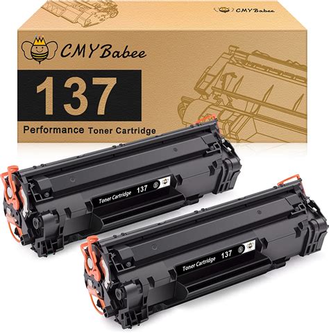 Cmybabee Compatible For Canon 137 Black Toner Cartridge
