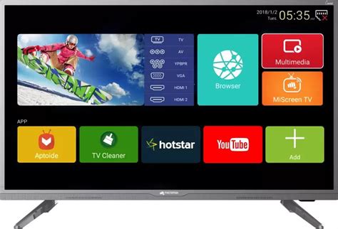 Micromax 32 Canvas 3 32 Inch Hd Ready Smart Led Tv Price In India