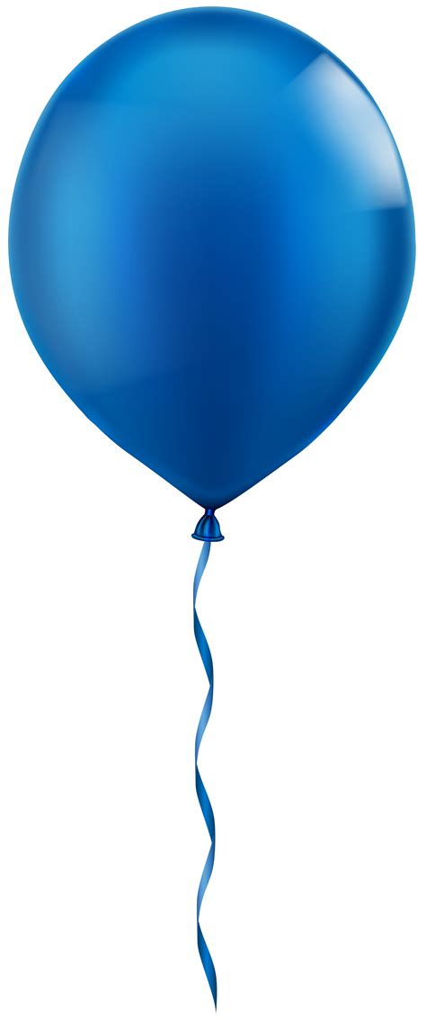 Single Blue Balloon Png Clip Art Image Gallery Yopriceville High