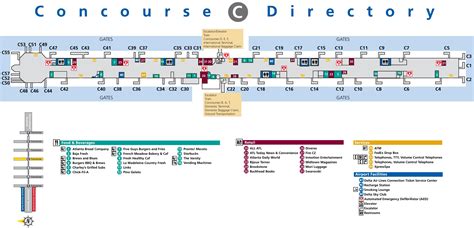 Atlanta Airport Terminal C Map