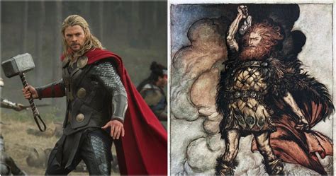 5 Cosas Sobre El Thor De Marvel Que Son Completamente Diferentes De La