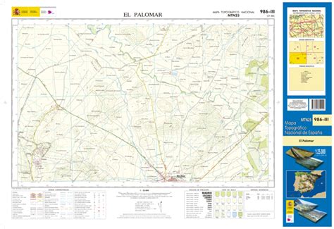 986 3 El Palomar 125000 Mapas Excursionistas Y Topográficos
