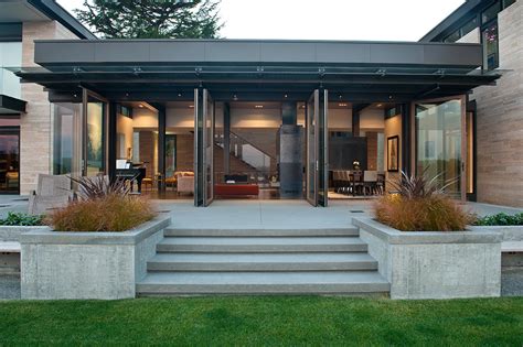 Washington Park Hillside Residence Contemporary Patio Seattle