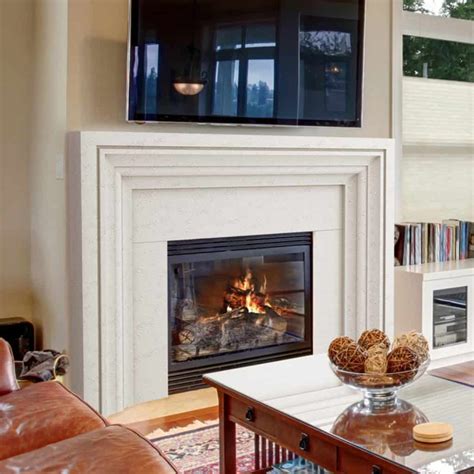 Dracme Cast Stone Fireplace Surrounds