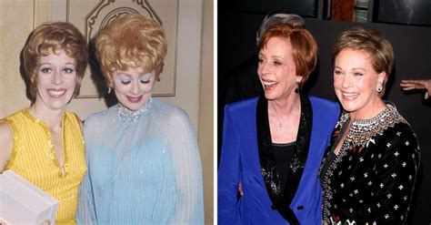 Carol Burnett Talks About Friendships With Lucille Ball And Julie Andrews