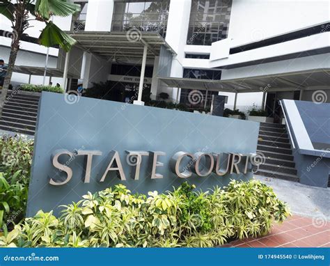 The Octagon State Courts Singapore Editorial Image Image Of Famous