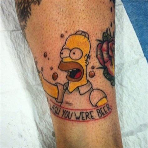 Springfields Finest 15 The Simpsons Tattoos Part 3 Ideias