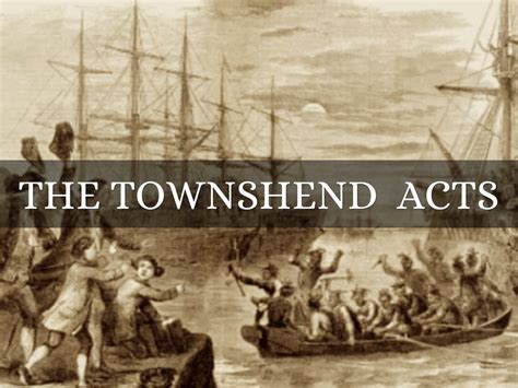 The Townshend Acts Of 1767