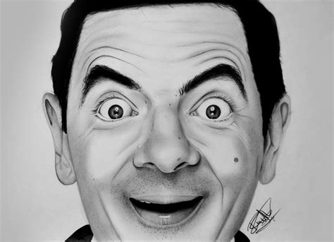 Mr Bean Portrait Drawing Mr Bean Art Drawings Sketches Simple