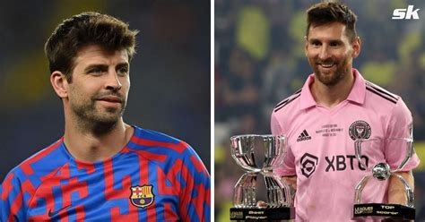 For Him It S Like Peanuts Gerard Pique Makes Confident Claim About Lionel Messi Impact At Mls