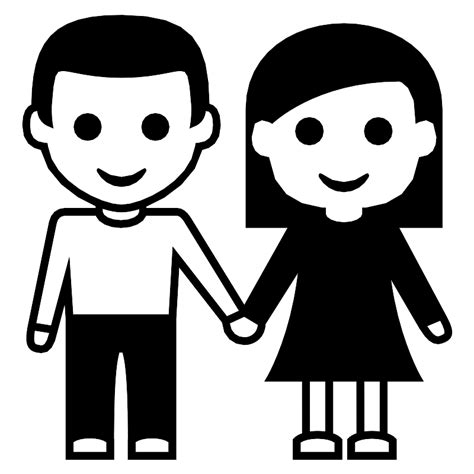 Man And Woman Holding Hands Vector Svg Icon Svg Repo