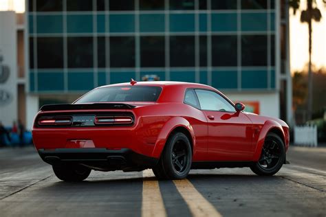 The demon's springs were designed to be much softer to aid weight transfer to the rear wheels in a drag race. Hennessey-Possesed Dodge Challenger Demon Getting 1,500 HP ...