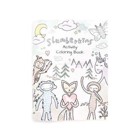 Slumberkins Activity Book | Book activities, Coloring books, Color