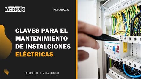 Webinar Ccv Claves Para El Mantenimiento De Instalaciones Eléctricas