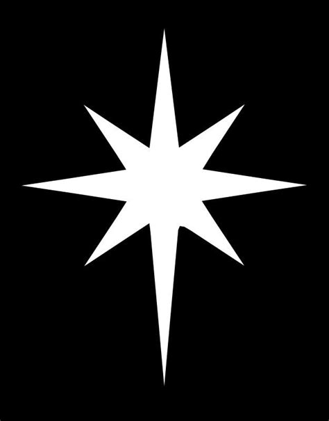 Printable Bethlehem Star