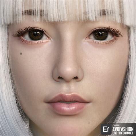 Artstation Yimeng Realistic Digital Girl Virtual Influencer