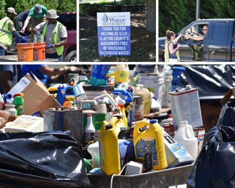 Household Hazardous Waste Collection Day Clayton County Water Authority