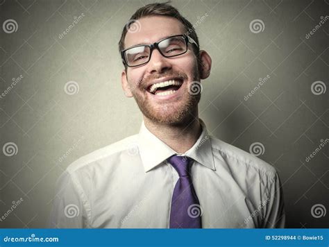 Men S Laughter Stock Photo Image Of Business Smile 52298944