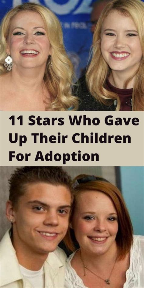 11 Stars Who Gave Up Their Children For Adoption In 2020 Fun Facts