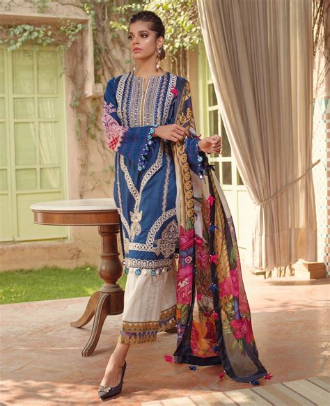 Latest Pakistani Lawn Brands Designer Dresses Collections 2019