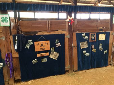 4H horse stall decorations #signsbye | Horse stall decorations, Stall decorations, Horse stalls