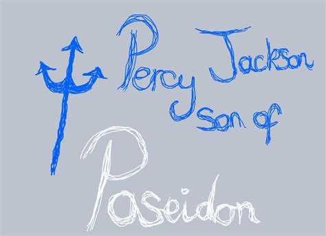 Percy Jackson Son Of Poseidon By Creative L On Deviantart