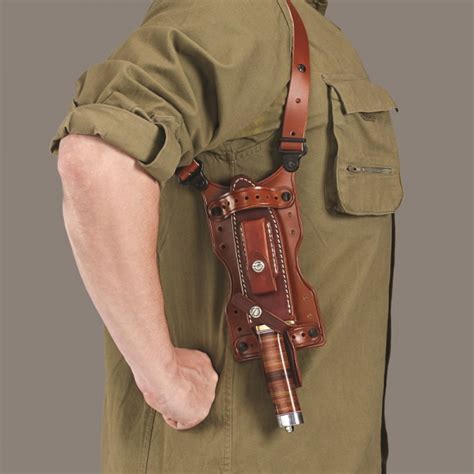 Shuka Shoulder Holster Universal Knife Accessory Galco Products