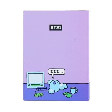 Bt21 Koya Strap Diary Cokodive With Images Line Friends Memo