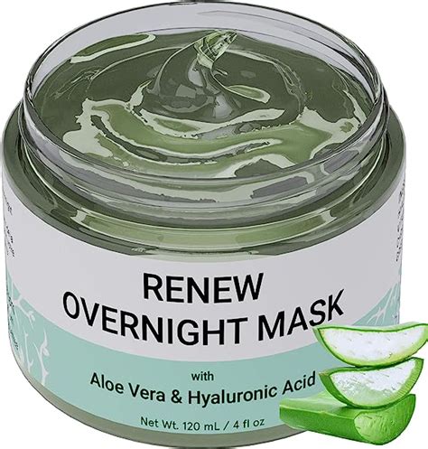 Renew Overnight Mask Cream Made In Usa Sleeping Facial Mask With