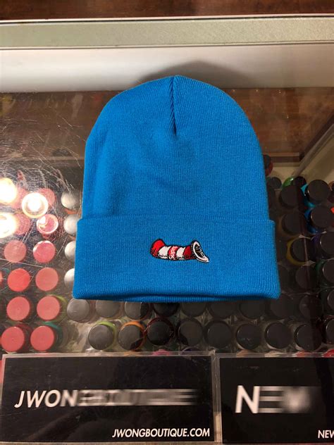 2018 Supreme Cat In The Hat Beanie Jwong Boutique