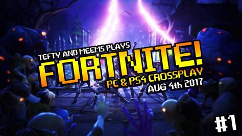 Sony only recently allowed playstation 4 users to crossplay with xbox one and nintendo switch users, so there is still potential for technical issues. Tefty & Meems Plays FORTNITE! PS4 & PC Crossplay - Aug 4th ...