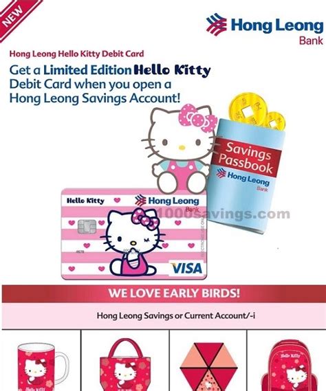 Hong leong bank berhad (myx: Get a limited Edition Hello Kitty Debit Card with a Hong ...