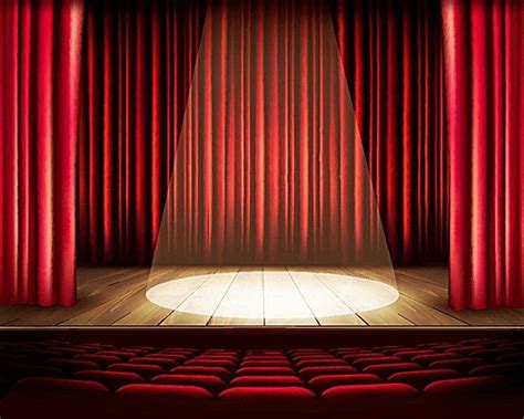 Image Result For Spotlight Stage Stage Curtains Red Curtains