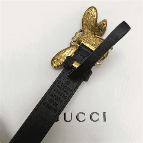 Gucci Bee Buckle Belt B16 Repgod
