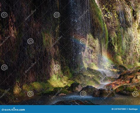 Kursunlu Waterfall Nature Park Stock Photo Image Of Tourist Plant