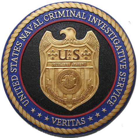 Naval Criminal Investigative Service Ncis Seal Plaque American