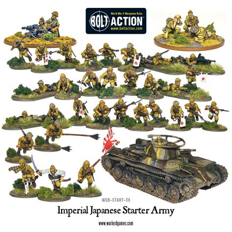 New Banzai Imperial Japanese Army Starter Army Boxed Set Warlord Games