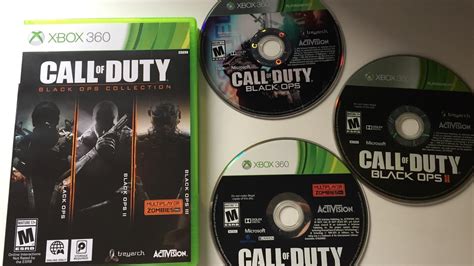 Call Of Duty Black Ops Collection Unboxing For Xbox 360