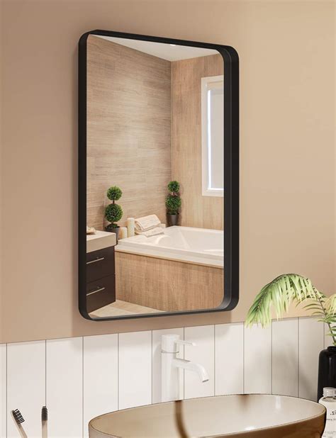 Black Framed Bathroom Mirrors