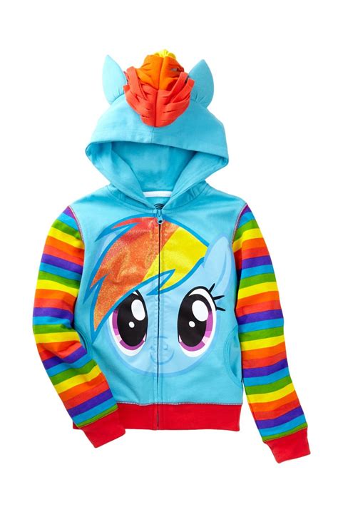 My Little Pony Costume Hoodie Little Girls On Hautelook Rainbow