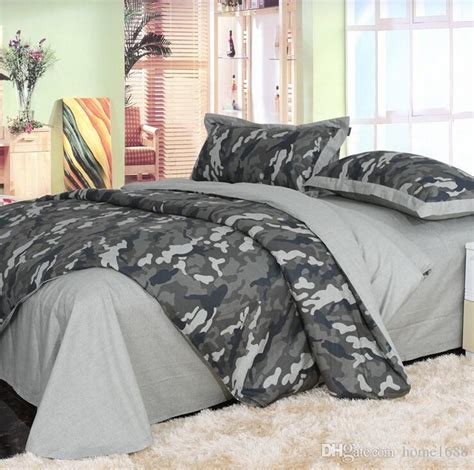 Elegant comfort dobby stripe comforter set. Camouflage Army Camo bedding sets king queen full size ...