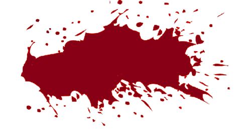 Free Transparent Blood Splatter Download Free Transparent Blood